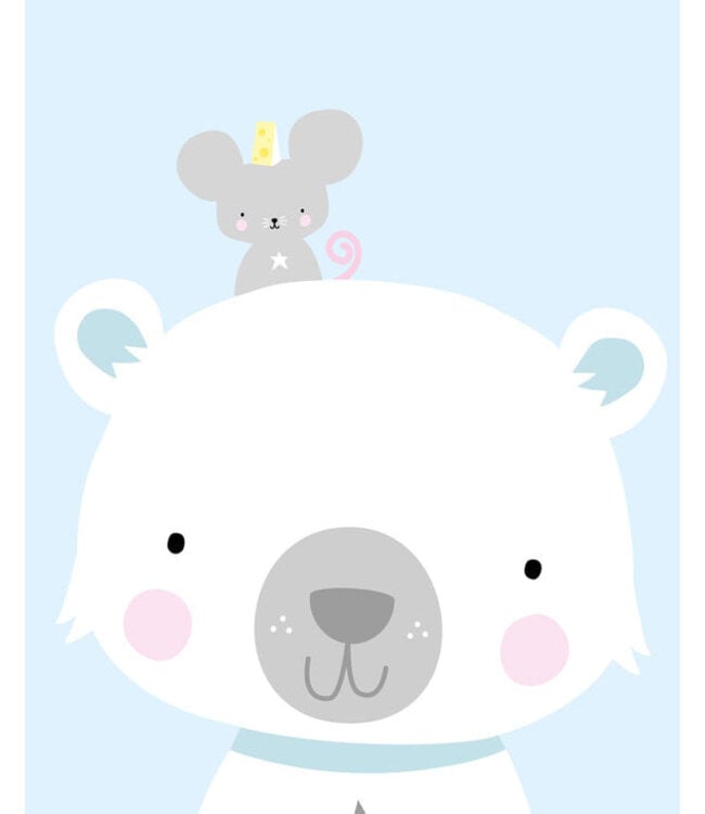 AFFICHE - OURS POLAIRE