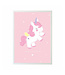 AFFICHE - BÉBÉ LICORNE