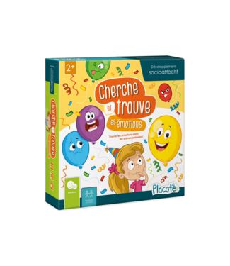 PLACOTE JEU ÉDUCATIF - CHERCHER ET TROUVE LES ÉMOTIONS