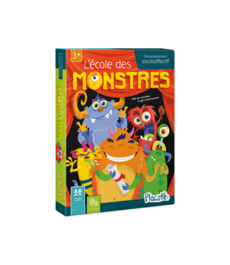 PLACOTE JEU ÉDUCATIF - L'ÉCOLE DES MONSTRES