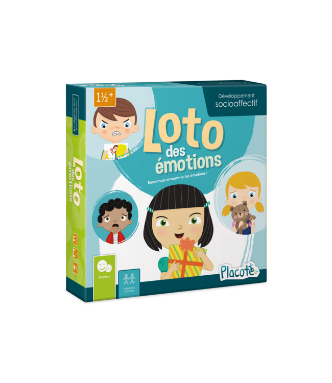 PLACOTE JEU ÉDUCATIF - LOTO DES ÉMOTIONS