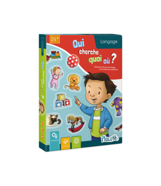 PLACOTE JEU ÉDUCATIF - QUI CHERCHE QUOI OÙ?