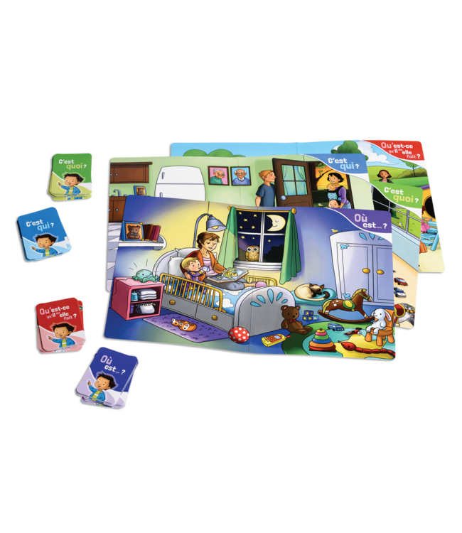 PLACOTE JEU ÉDUCATIF - QUI CHERCHE QUOI OÙ?