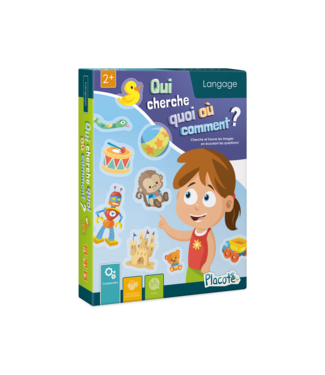 PLACOTE JEU ÉDUCATIF - QUI CHERCHE QUOI OU COMMENT ?