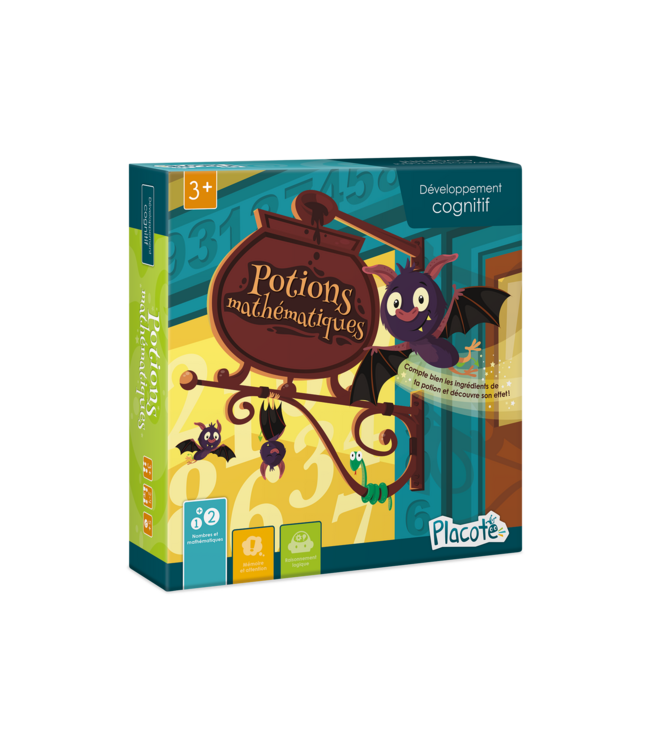PLACOTE JEU ÉDUCATIF - POTIONS MATHÉMATIQUES