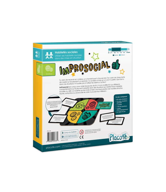 PLACOTE JEU ÉDUCATIF - IMPROSOCIAL