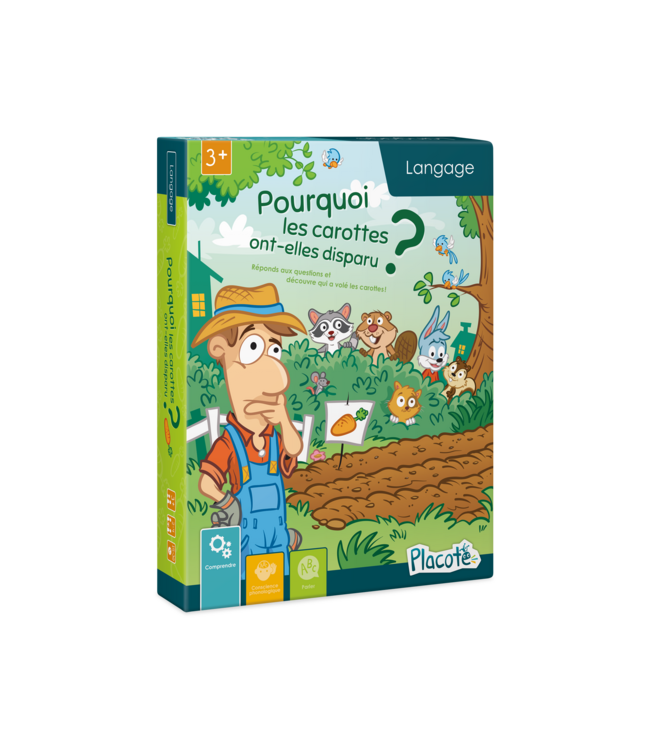 PLACOTE JEU ÉDUCATIF - POURQUOI LES CAROTTES ONT-ELLES DISPARU?