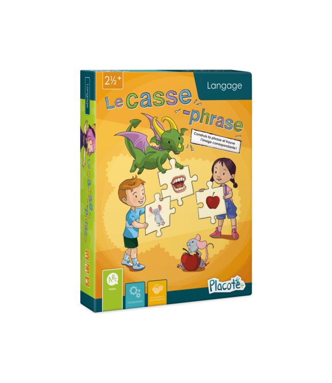 PLACOTE JEU ÉDUCATIF - CASSE-PHRASE