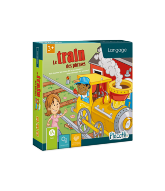 PLACOTE JEU ÉDUCATIF - LE TRAIN DES PHRASES