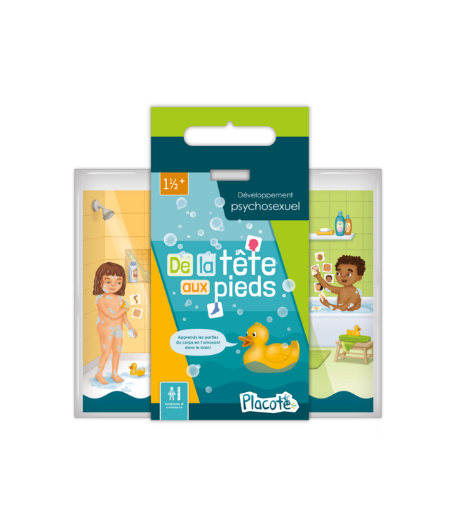 PLACOTE JEU ÉDUCATIF - DE LA TÊTE AU PIED