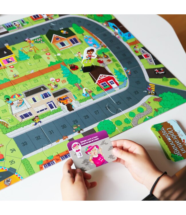 PLACOTE JEU ÉDUCATIF - OPÉRATION ESPIONNAGE