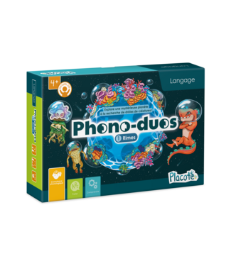 PLACOTE JEU ÉDUCATIF - PHONO DUO : RIMES