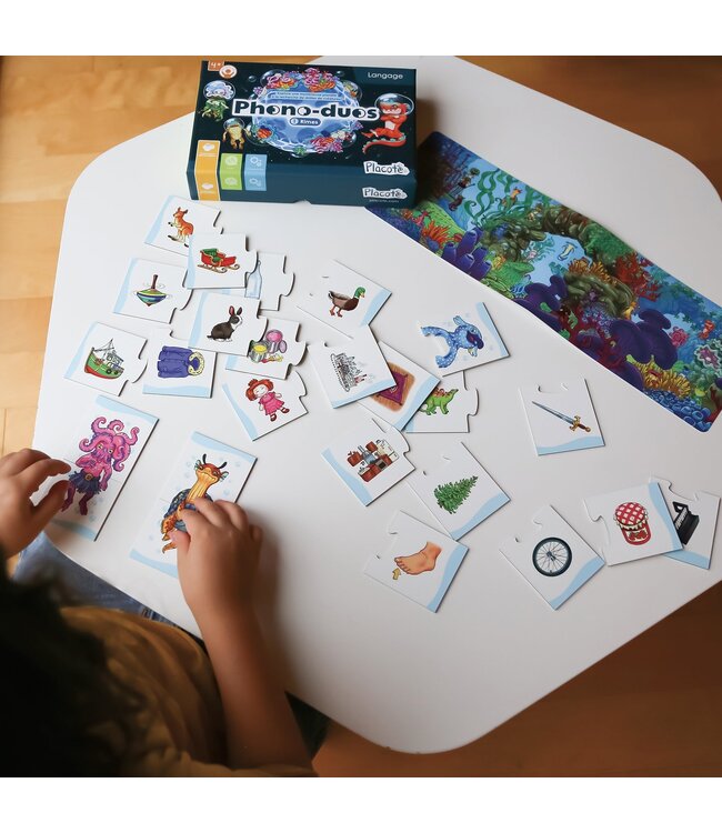 PLACOTE JEU ÉDUCATIF - PHONO DUO : RIMES