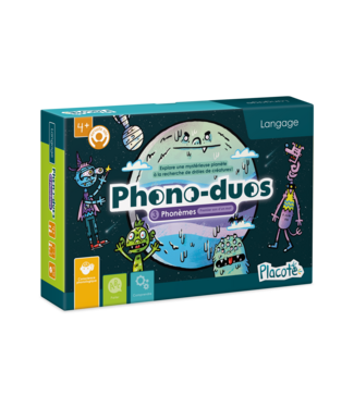 PLACOTE JEU ÉDUCATIF - PHONO DUO : PHONÈMES