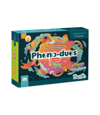 PLACOTE JEU ÉDUCATIF - PHONO DUO : LETTRES