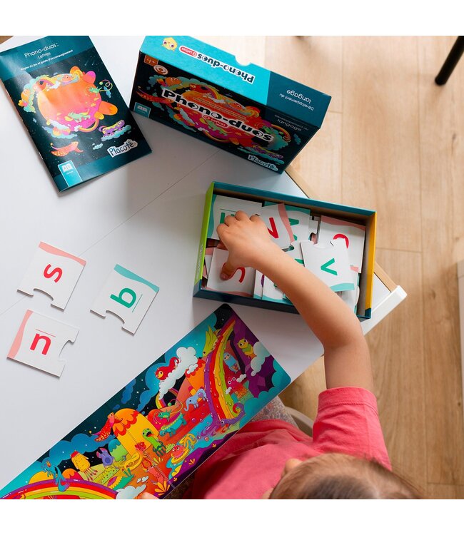 PLACOTE JEU ÉDUCATIF - PHONO DUO : LETTRES