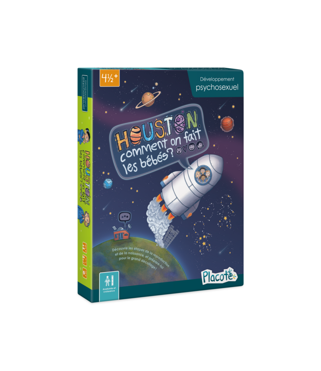 PLACOTE JEU ÉDUCATIF - HOUSTON, COMMENT ON FAIT DES BÉBÉS