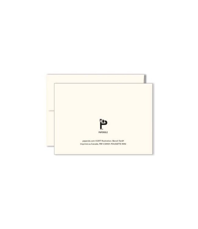 CARTE DE SOUHAIT MINIATURE - BRAVO !