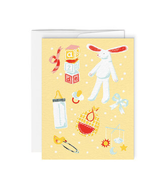 CARTE DE SOUHAIT - BABY