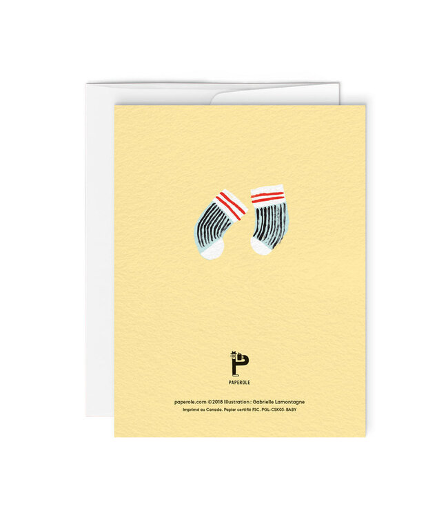 CARTE DE SOUHAIT - BABY