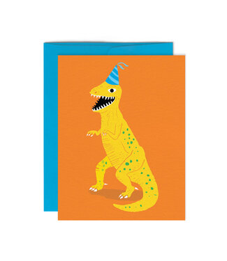 CARTE DE SOUHAIT - DINOSAURE