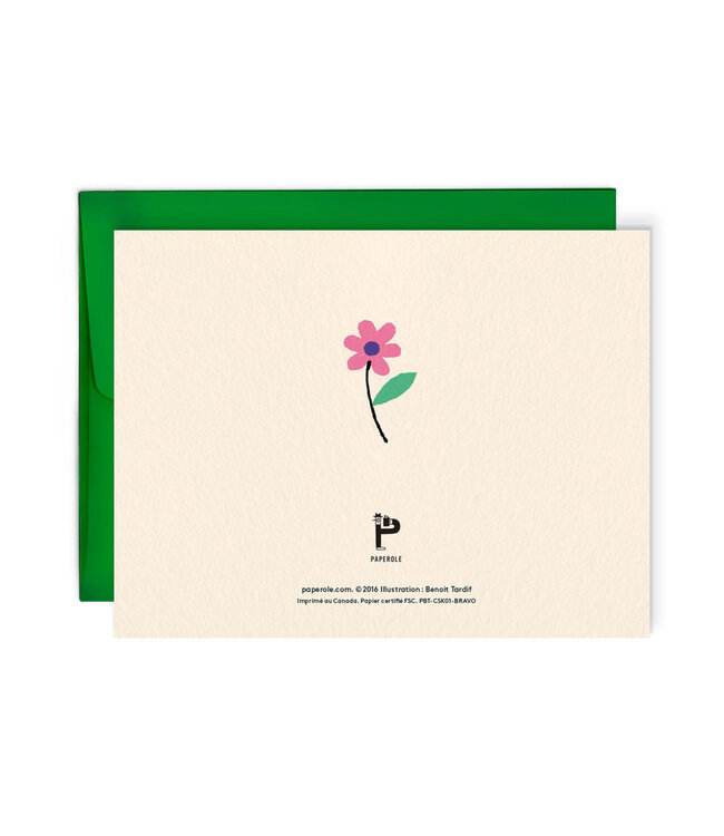 CARTE DE SOUHAIT - BRAVO !