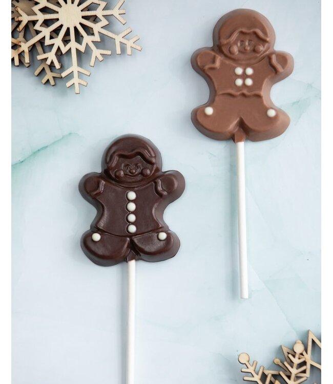 CHOCOLAT AU LAIT - GRANDE SUCETTE PAIN D'ÉPICES