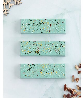 CHOCOLAT AU LAIT - TABLETTE NOËL CARAMEL PRALINÉ ET PACANES