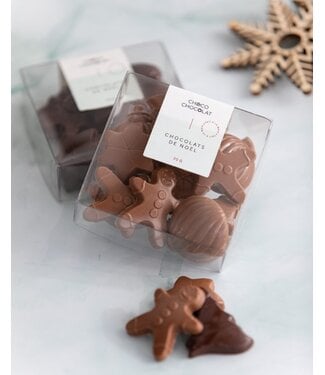 CHOCOLAT AU LAIT - BOÎTE DE CHOCOLATS DE NOËL
