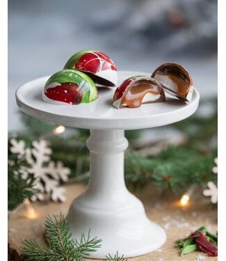 CHOCOLAT AU LAIT - BOULE DE NOËL CARAMEL ET GUIMAUVE