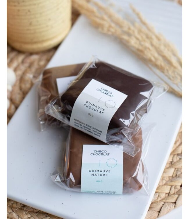 CHOCOLAT AU LAIT - CARRÉ DE GUIMAUVE NATURE ENROBÉ