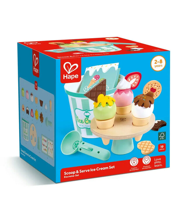 HAPE ENS. DE CRÈME GLACÉE - SCOOP AND SERVE