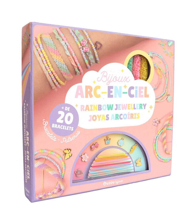 AUZOU Ensemble - bijoux arc-en-ciel