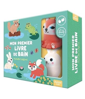AUZOU Livre de bain - Le bain de petit renard
