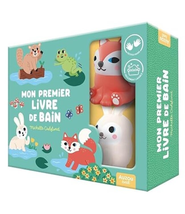 AUZOU Livre de bain - Le bain de petit renard