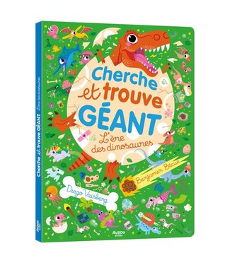 AUZOU Livre - cherche et trouve géant ; l'ère des dinosaures