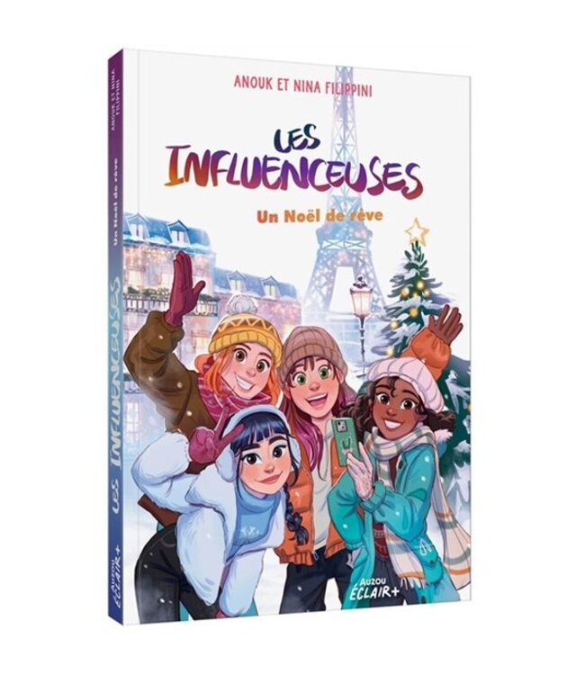 AUZOU Livre - Les influenceuses ; un Noêl de rêve