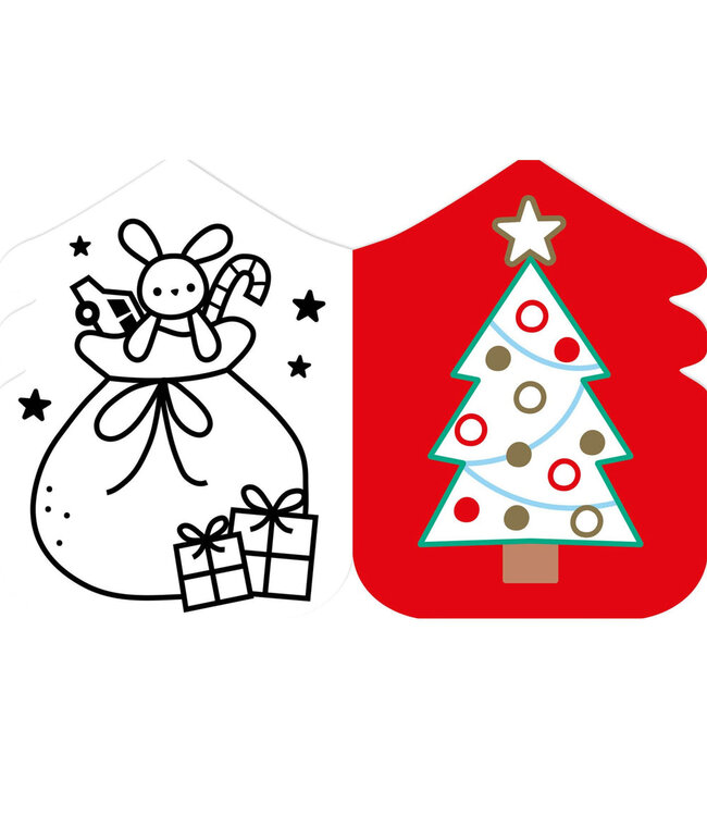 AUZOU Livre de coloriage - Je colorie sans dépasser ; Noël