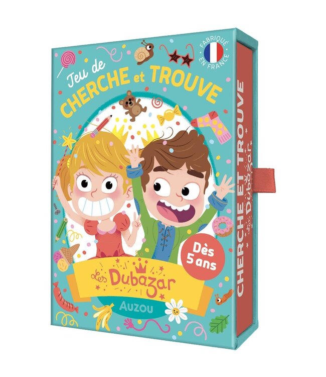 AUZOU Jeu de cartes - cherche et trouve dubazar