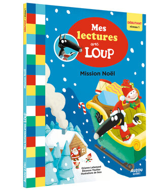 AUZOU Livre - Loup mission Noël