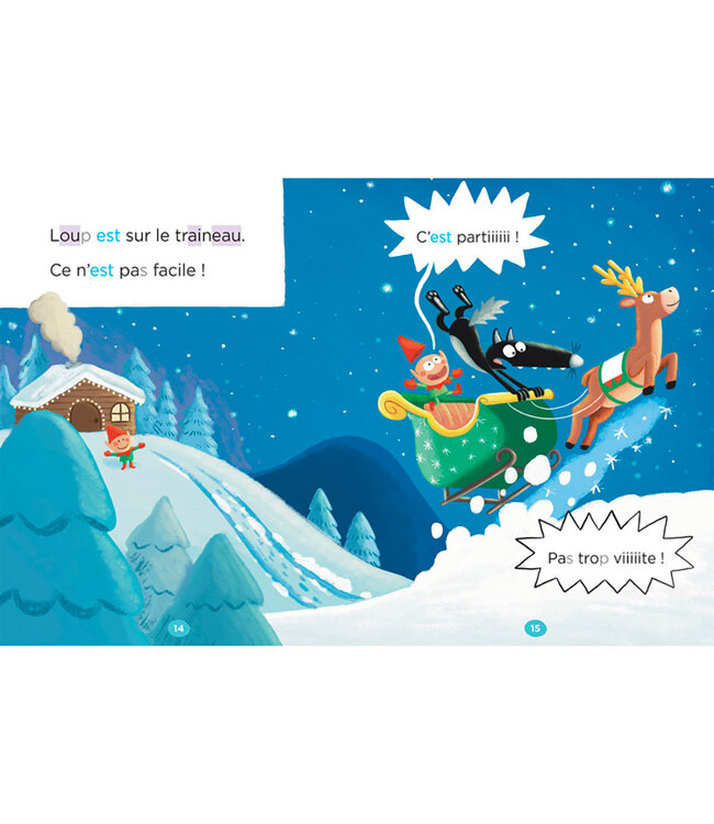 AUZOU Livre - Loup mission Noël