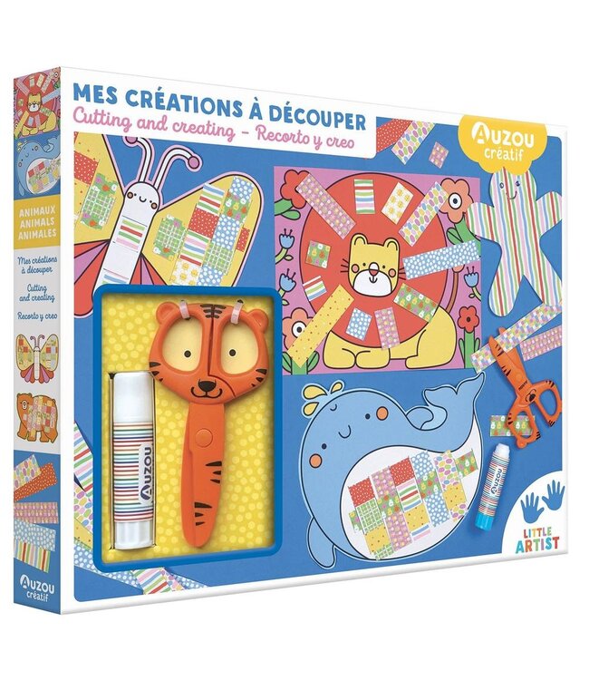AUZOU Ensemble créatif - Mes créations à découper