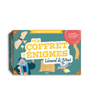 AUZOU Mon Coffret d'énigmes Léonard De Vinci