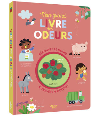 AUZOU Livre - mon grand livre des odeurs