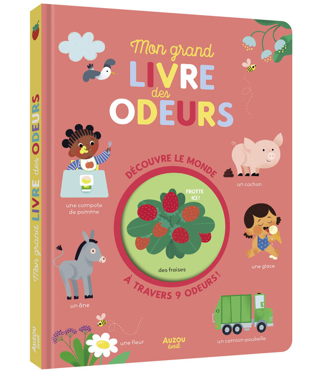 AUZOU Livre - mon grand livre des odeurs