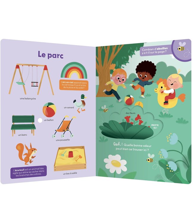 AUZOU Livre - mon grand livre des odeurs