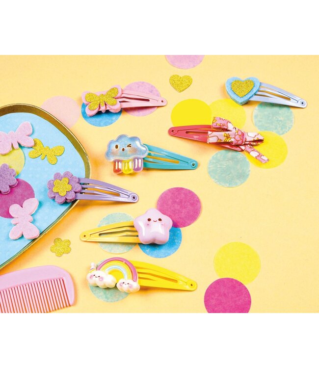 AUZOU Mon semainier de barrettes arc-en-ciel