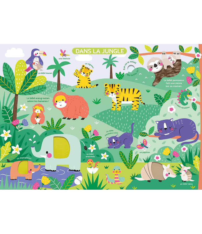 AUZOU Mon très grand livre d'éveil - Les bébés animaux