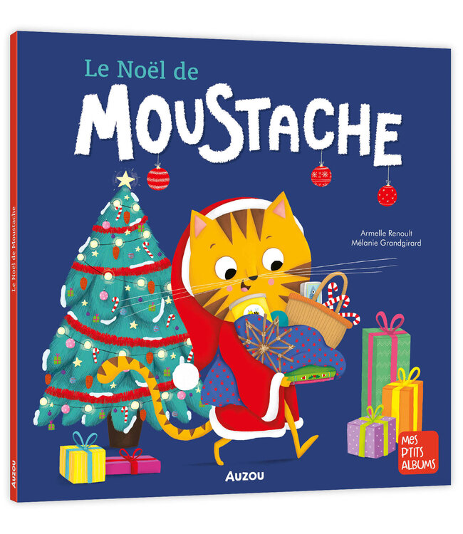 AUZOU Livre - Le Noël de Moustache