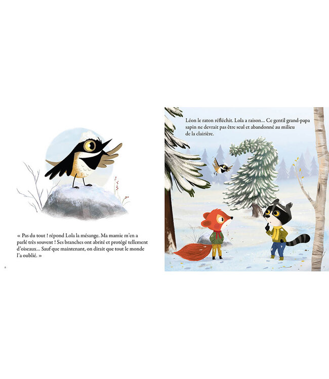 AUZOU Livre - Le Noel du sapin moche